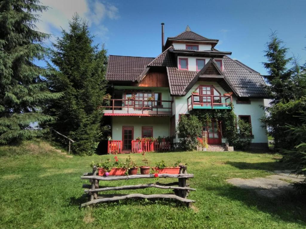 casa paltin cabane Poiana Stampei Extérieur photo