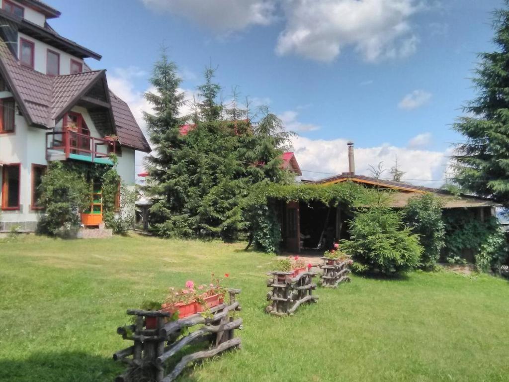 casa paltin cabane Poiana Stampei Extérieur photo